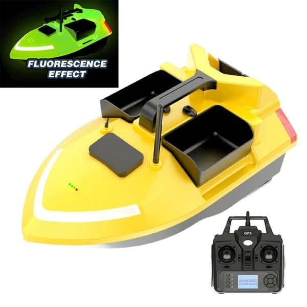 GPS Positioning Remote Control Fishing Boat - Image 3