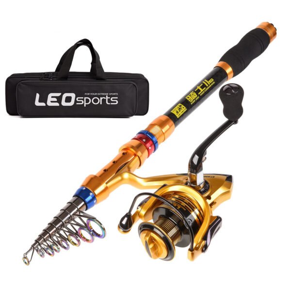 Telescopic Fishing Rod Combo And Reel Complete Kit - Image 3