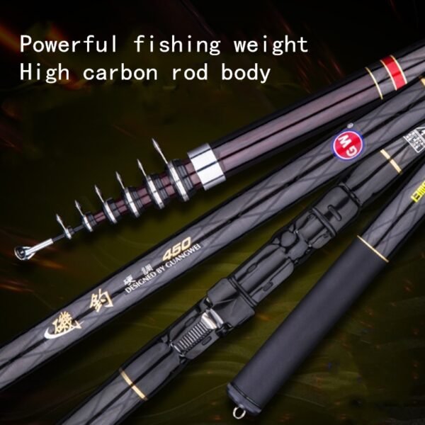 Two-purpose Short Section Rocky Fishing Rod for Sea Fishing - Image 2