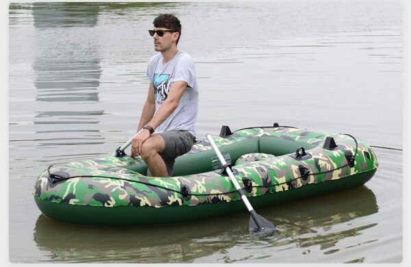 Outdoor Water Sports Two Inflatable Kayak, Raft Boat - Image 3