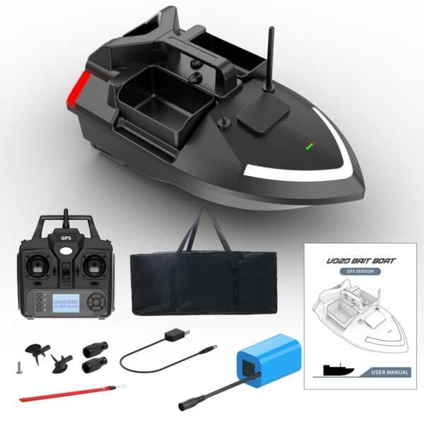 GPS Positioning Remote Control Fishing Boat - Image 8