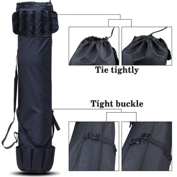 Cylinder Outdoor Multifunctional Fishing Storage Bag - Image 3