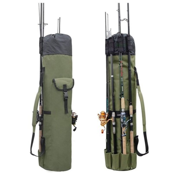 Cylinder Outdoor Multifunctional Fishing Storage Bag - Image 9