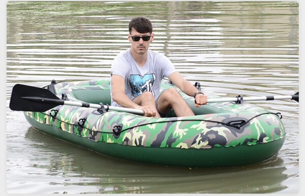 Outdoor Water Sports Two Inflatable Kayak, Raft Boat - Image 4