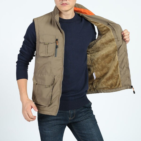 Multi-Pocket Fishing Vest And Mesh Waistcoat - Image 7