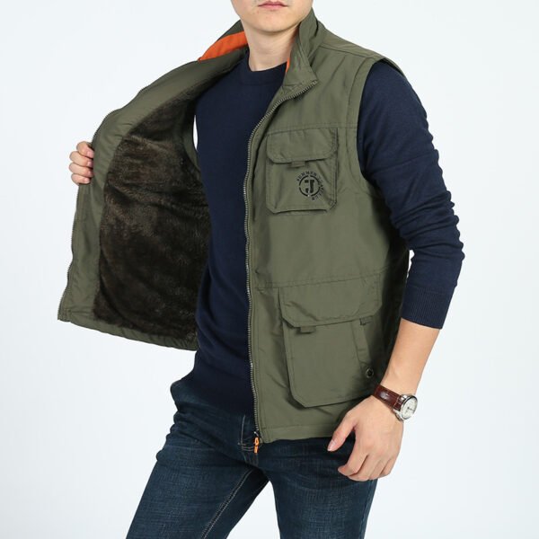 Multi-Pocket Fishing Vest And Mesh Waistcoat - Image 4