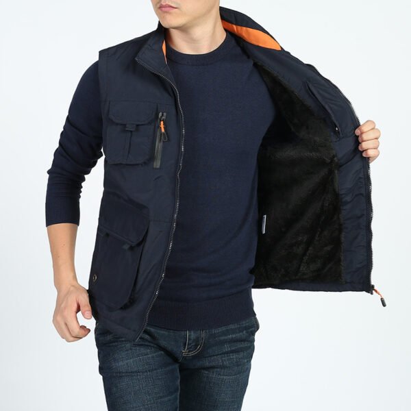 Multi-Pocket Fishing Vest And Mesh Waistcoat - Image 3