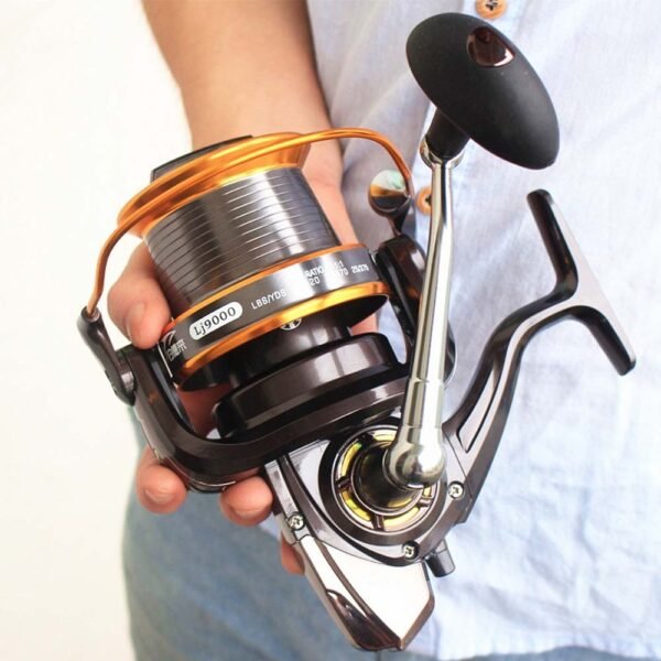 9000 type long-distance caster fishing reel spinning wheel - Image 5